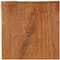 18" Natural Textured Wood Grain Outdoor Accent Table
